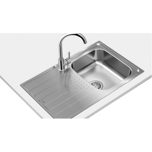 Teka UNIVERSE 45 T-XP 1C 1E Lavabo sobre-encimera Rectangular Acero inoxidable