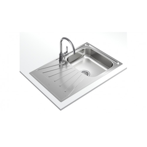 Teka STARBRIGHT 45 E-XP 1C 1E Lavabo sobre-encimera Rectangular Acero inoxidable