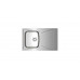 Teka STARBRIGHT 45 E-XP 1C 1E Lavabo sobre-encimera Rectangular Acero inoxidable