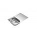 Teka STARBRIGHT 45 E-XP 1C 1E Lavabo sobre-encimera Rectangular Acero inoxidable