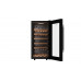Vinoteca Teka RVF10032GBK, Cristal negro, 77 cm, 32 botellas, F