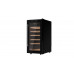 Vinoteca Teka RVF10032GBK, Cristal negro, 77 cm, 32 botellas, F