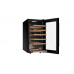 Vinoteca Teka RVF10032GBK, Cristal negro, 77 cm, 32 botellas, F
