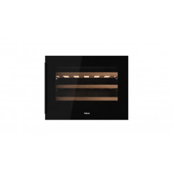 Vinoteca Teka RVI 10024 GBK Nevera de vino termoeléctrico Independiente Negro 24 botella(s)