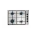 Placa de gas Teka HLX 540 KL, 4 zonas, 60x43,5 cm, Acero inoxidable