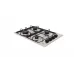 Placa de gas Teka HLX 540 KL, 4 zonas, 60x43,5 cm, Acero inoxidable