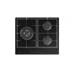Teka GBC 63110 , GAS BUTANO,Negro Integrado 60 cm Encimera de gas 3 zona(s)