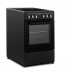 Cocina Infiniton CC-B550V3, Vitrocerámica de 3 zonas, Negro