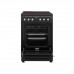 Cocina Infiniton CC-B550V3, Vitrocerámica de 3 zonas, Negro