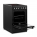 Cocina Infiniton CC-B550V3, Vitrocerámica de 3 zonas, Negro