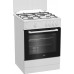 cocina de gas Beko FBG62000WL, 4 zonas, 64 L, Blanco