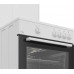cocina de gas Beko FBG62000WL, 4 zonas, 64 L, Blanco