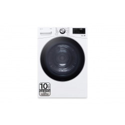Secadora Bomba de Calor LG RH18U8AVCW, Blanco, 18 kg, D