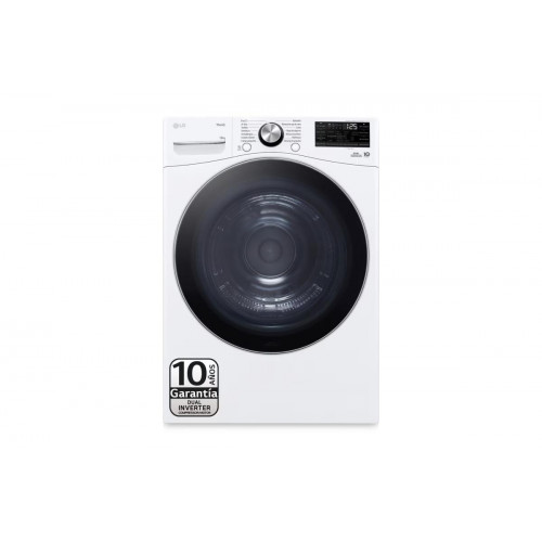 Secadora Bomba de Calor LG RH18U8AVCW, Blanco, 18 kg, D