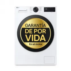 Lavadora Inteligente LG 9kg 1200rpm A blanca F2X50S9TLB Serie 500 Fondo reducido