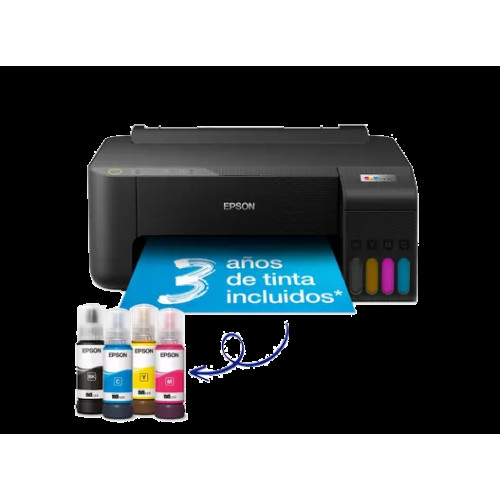 Impresora tinta - Epson EcoTank ET-1810, Color, WiFi, Tinta recargable