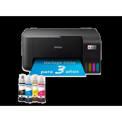 Impresora multifunción tinta - Epson EcoTank ET-2865, Serie 2860, Color, Tinta recargable, Negro