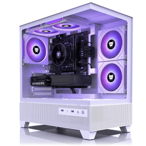 PC Gaming - BEASTCOM Q5 | Pro Gaming, AMD Ryzen™ 7 5700X, 32 GB RAM, 1 TB SSD, GeForce RTX™ 5060 Ti, Windows 11 Home, Blanco