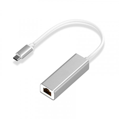 PcCom Essential Conversor USB-C a Ethernet Gigabit 25cm