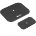 PcCom Essential Placa de Refuerzo Protección Escritorio para Soportes de Monitor Negro