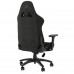 Corsair TC100 RELAXED v2 Fabric Silla Gaming Negra con Cojín y Almohada Cervical Grises