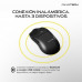 Owlotech M800 Ratón Wireless 2.4GHz/Bluetooth 10000DPI Negro