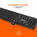 PcCom Essential MK20 Combo Teclado + Ratón Wireless con Copilot Negro