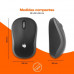 PcCom Essential M20 Ratón Wireless 1000DPI Gris