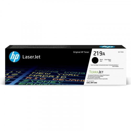 Cartucho de Tóner Original HP LaserJet 219A Negro