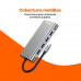 PcCom Essential HUB Docking 11 en 1 USB-C a 1x RJ45, 1x VGA, 1x HDMI 4K, 1x USB-C PD, 1x Audio Jack 3.5mm, 1x USB 3.0, 3x USB, 1x SD y TF Card Reader