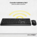 Owlotech MK300 Combo Wireless Teclado + Ratón + Alfombrilla Negros