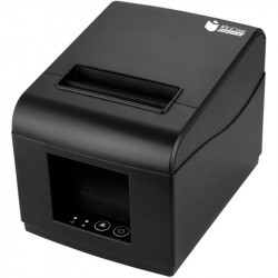 PcCom Essential Impresora de Tickets Térmica 80mm USB + LAN Negra