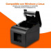 PcCom Essential Impresora de Tickets Térmica 80mm USB + LAN Negra