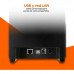PcCom Essential Impresora de Tickets Térmica 80mm USB + LAN Negra