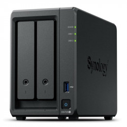 NAS Synology DiskStation DS725+ Ryzen R1600 4GB DDR4 2 Bahías 2.5GbE Expansión hasta 7 Discos
