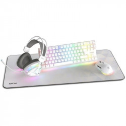 Teclado mecánico Krom Klass TKL Layout ES retroiluminado RGB con pack gaming