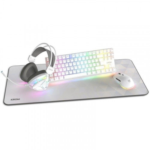 Teclado mecánico Krom Klass TKL Layout ES retroiluminado RGB con pack gaming