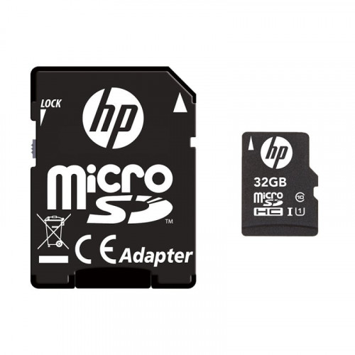 HP mi210 32GB MicroSDHC UHS-I U1 Clase 10 + Adaptador