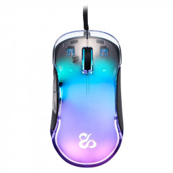 Newskill Lycan Ratón Gaming Transparente RGB 16000DPI