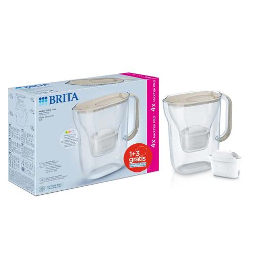 Brita STYLE ESSENTIAL 1+3 filtros gratis Maxtra Pro Pure Performance