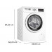 Lavadora BOSCH WUU28T63ES (8 kg - 1400 rpm -Blanco)