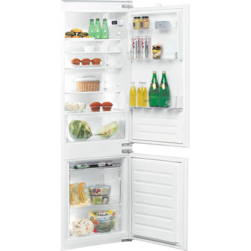 Frigorífico Combi Integrable INDESIT BI 18A2 D/I (Estático - 177 cm - 273 L - Blanco)