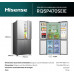 Frigorífico Americano HISENSE RQ5P470SEIE (No Frost - 178,5 cm - 483 L - Gris)