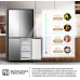 Frigorífico Americano HISENSE RQ5P470SEIE (No Frost - 178,5 cm - 483 L - Gris)