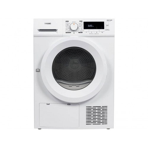 Secadora KUBO KBDM9343HP (8 Kg - Bomba de Calor - Blanco)