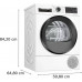 Secadora BOSCH WQG245D0ES (9 kg - Bomba de Calor - Blanco)
