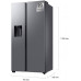 Frigorífico Americano SAMSUNG RS70F64KETEF E (No Frost - 178,4 cm - 640 L - Inox)