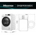 Secadora HISENSE DHQE900UWDC (9 kg - Bomba de Calor - Blanco)
