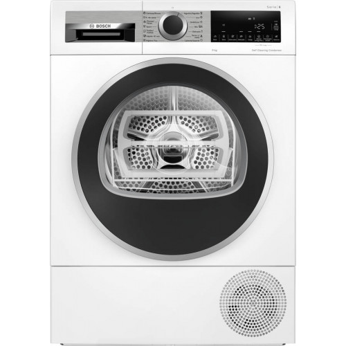 Secadora BOSCH WQG245D1ES (9 kg - Bomba de Calor - Blanco)