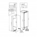 Congelador deslizable integrado de 220 l BFNA247E40SN - BEKO